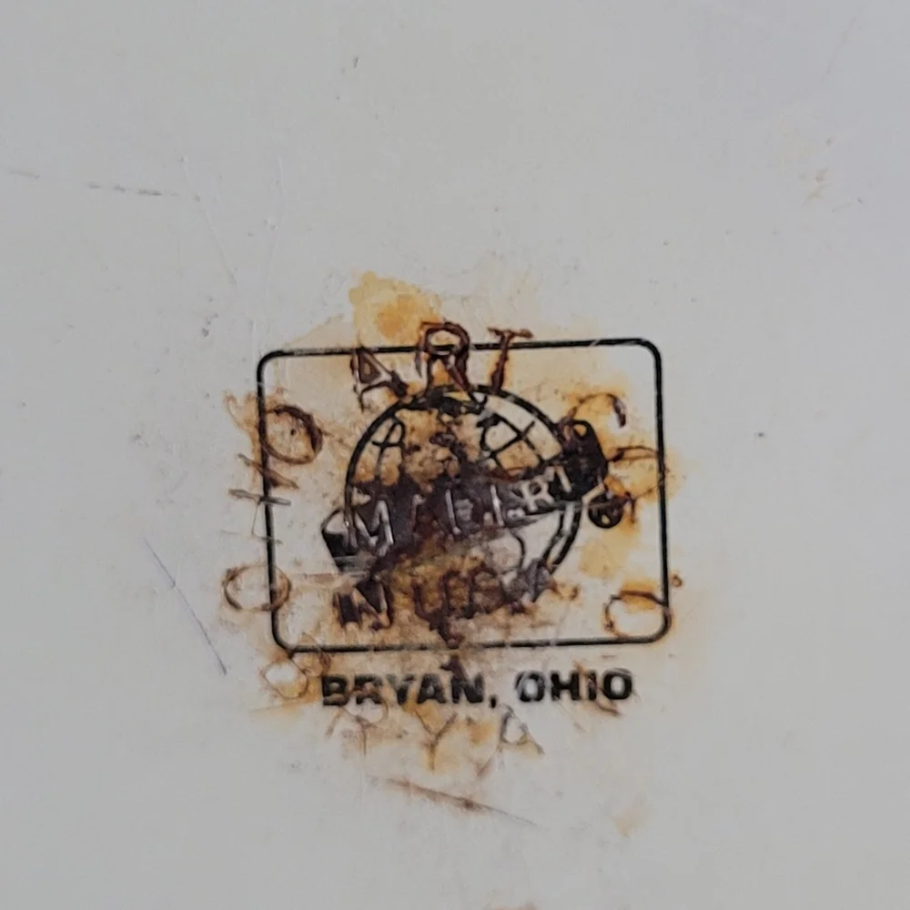 Vintage 70s Original Ohio Art Groovy Floral Print Recipe Card File Box